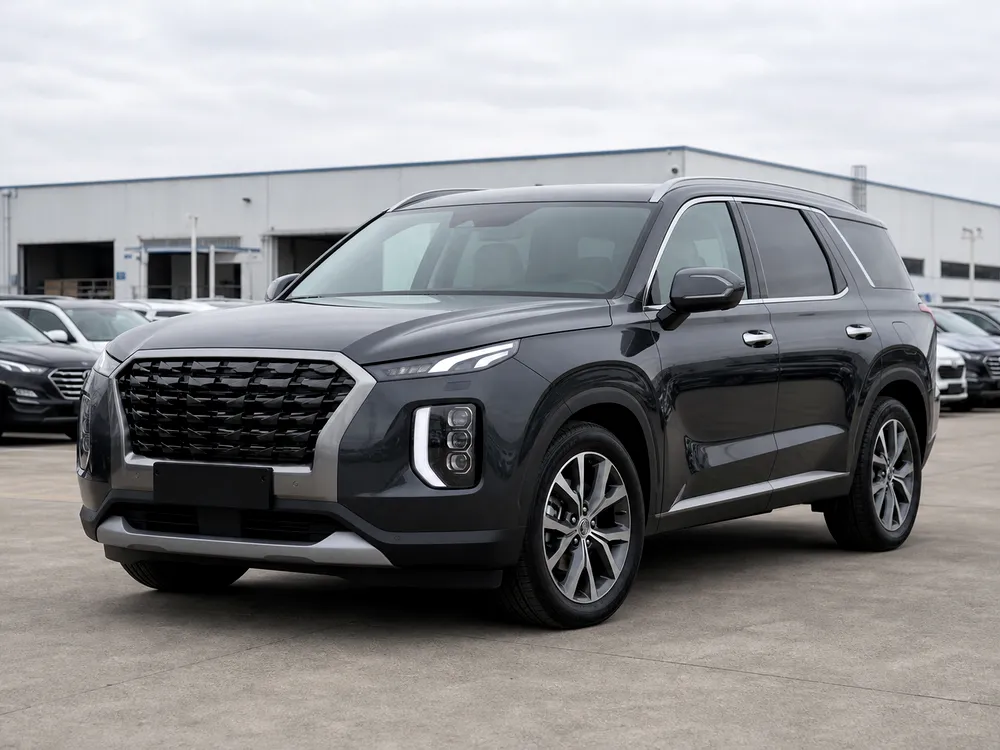 Hyundai Palisade 2.2D 2021 Silver Korean used suv for export